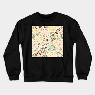 Henna Nature Florals Crewneck Sweatshirt